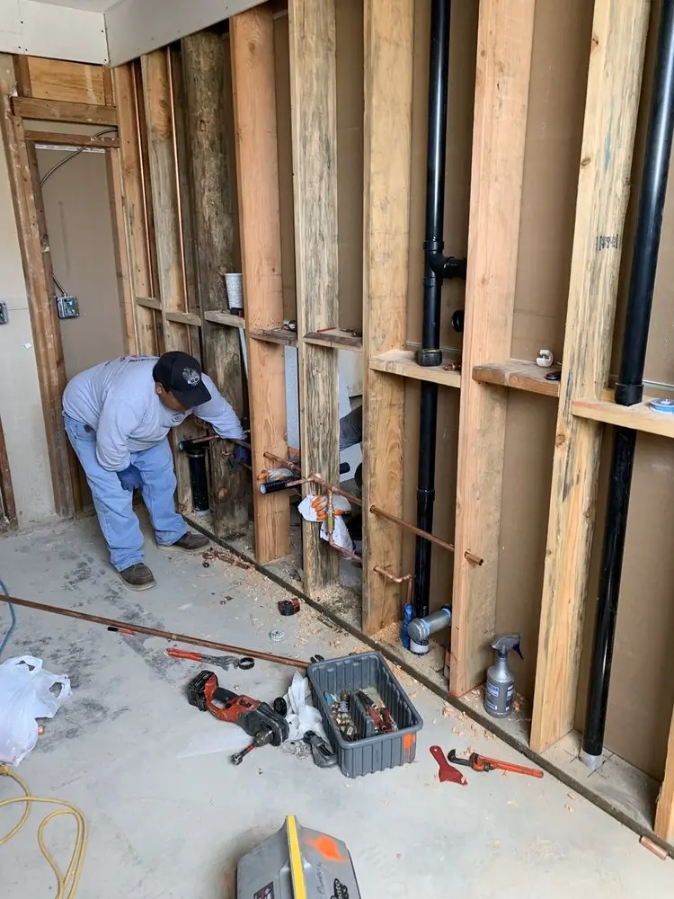 Commercial rough-in plumbing for Trenchless Sewer Repair in Kimball